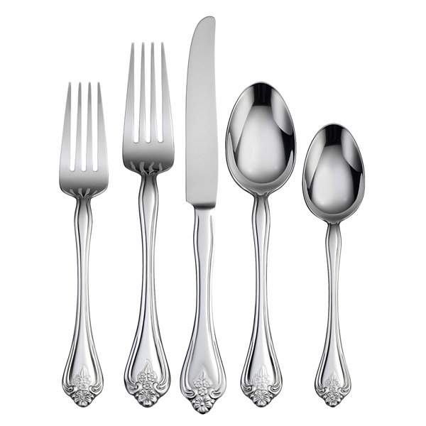 Oneida Flatware Set 45 Piece 18/10 Stainless steel & Reviews Wayfair